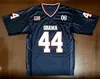 Präsident #44 Barack Obama 44. US America Football Jersey Herrentrikots Nave Blue S-3XL Hohe Qualität