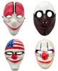 Heist Wolf Masks Payday 2 Mask Demon Joker Bank Robber Payday 2ゲームマスクハロウィーンマスカレードコスプレコスチュームパーティー小道具