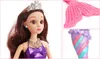 Original Brand Colorful Lights Mermaid Doll 35cm Princess Barbie Dolls for Girls Toys Miglior regalo per bambini con scatola dei colori