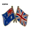 Australia Country Bandiera Badge Bandiera Bandiera Bandiera Nazionale Bandiera Risvolto Pin International Travel Pin Collezioni 10pcs