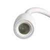 Topoch-Etagenbettlampen 2-Pack-Hartverdrahtete weiße Finish-Schalter ein- / ausschalten Verjüngter Kopf flexibler Fokussierlinse für Haus Camper Yacht AC100-240V DC12-24V