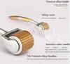 ZGTS Luxury 192 Titanium Micro Needles Therapy Derma Roller For Acne Scar Anti-Aging Hud Skönhetsvård Föryngring