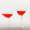 Creative Bird Shaped Cocktail Glass Cup Individualitet Margarita Champagne Molecule Smoked Goblet Home Party vinglas 200 ml