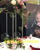 (with full hangging crystal )Decorative tall crystal wedding flower stand centerpieces best01246