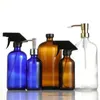 Hand Soap Dispenser Pump Tops For Amber Bottle 28/400 Stainless Steel Countertop Soap Lotion Dispenser Jar Not Included