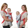 Justerbar baby spädbarn toddler nyfödd säkerhetsbärare 360 ​​fyra position lapband mjuka baby slingbärare multifunktionell baby bärare