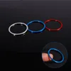 Car styling Ignition Switch cover trim key Ring Hole Circle Stickers for Mercedes Benz C E Class GLA CLA GLC W205 W212 X253