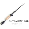 Carbon Telescopic UL Fishing Rod pole 18m 2g7g Ultralight Portable Travel Spinning Casting Rods with Rod Bag for Trout Pike5505394