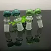 Coloured Mushroom Glass Converter Wholesale Bongs Oil Burner Pipes Water Pipes Rigs Smoking