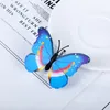 DHL 300 sztuk Dekoracji Kreatywny Losowy Kolor LED Rave Zabawki Kolorowe Luminous Led Butterfly Night Light świecące Dragonfly Baby Kids Room Wall Lampa