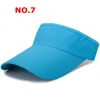 Summer Unisex Adjustable Sport Headband Sun Visor Hats Outdoor Tennis Caps Empty Head Golf Cap and Baseball Hat