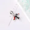 FITS Pandora Sterling 실버 팔찌 20pc 높은 뒤꿈치 립스틱 드레스 펜던트 매력 구슬 유럽 뱀 매력 체인 패션 DIY 쥬얼리