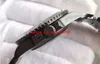 Nouveau Style Noir DLC Enduit Bracelet En Acier Inoxydable 40mm Montre 116610LN Calendrier Automatique Mode Hommes Montres Montre-Bracelet