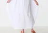5xLプラスサイズの女性のマキシドレス春秋秋oネックルーズセブンクォータースリーブコットンリネンガウンローブドレス大型ドレス