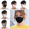 Vana Çocuk PM2.5 Maskeler Yeniden kullanılabilir Ağız Kül Tasarımcı Maskesi 5 Renk CCA12051 Yetişkin Anti-Dust Ayarlanabilir Maskeler Maske Nefes Buz İpek