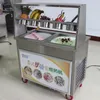 1800W frittierte Eismaschine Einzelpfanne mit Auftauplatte Einzelpfanne Gefrierschrank Eispfannenmaschine 110V220V