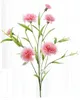 Flores artificiales claveles flor de seda regalo de la madre decoraciones para el hogar feliz día de la madre realcarnation boda/decoraciones para el hogar