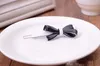 Fashion in bianco e nero Acrilico Butterfly Barrettes C Capelli Clips One Word Clip per il copricapo di gioielli per leoncini preferiti vip242g VIP242G