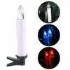 10pc LED-ljus ljus med klipp Hemfestbröllop Xmas Tree Decor Remote Controlled Flameless Cordless Christmas Candles Light Y200109