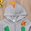 Criança menino desenhos animados hoodie crianças menino dinossauro crocodilo bordado camisola crianças roupas casuais menino outono inverno casaco de manga longa 06