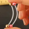 Bioplast UV Barbilla de embarazo Anillos de botón de ombligo anillo de vientre oreja de barra industrial Percado de joyas 40 piezas