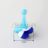 Hot Food Grade Silicone Carb Cap 4 Styles Silicone Caps Heady Carb Cap For Quartz Banger Nails Glass Water Bongs Dab Rigs Smoking