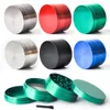 SharpStone Tobacco Grinders smoke accessroy 40mm 50mm 55mm 63mm 4 partsherb grinder cnc teeth filter net dry herb vaporizer pen 7 colors fedex/UPS free