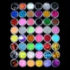 78PCS Nail Glitter Mixed Nail Art Pulver UV Gel Kit Manicure Set Acrylic Powder Brush Acrylic Nail Kit design för polska