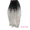 14inch 100g Pervado Hair Grey Ombre Synthetic Water Wave Crochet Braids Hair Extensions One Piece Bohemian Braiding Bulk