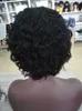 13x6 curto encaracolado parte lateral perucas dianteiras do laço pré arrancadas cabelo humano brasileiro pixie corte perucas para women6405483