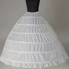 Белый 6 Hoops Petticoat Crinoline Splip inshibirt для свадебного платья свадебное платье петтикут женская пузырь юбка свадебные юбки