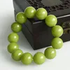 Fili di perline VERDE Fluorite Notte Perla Bracciale con perline Bracciale con luce luminosa Pietra di luna Giada naturale per donna uomo9136076