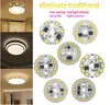 Diy LED لمبة مصباح SMD 15W 12W 9W 7W 5W 3W ضوء رقاقة AC220V المدخلات الذكية ic led الفول لمبة ضوء أبيض