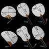 Adult DIY Blank Chinese Fan Thicken Double Xuan Paper Decorative Hand Fan Traditional Craft Bamboo Handle Fan