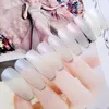 Heißer 600PCS Lange Ballerina Halb Nagel Tipps Klar Sarg Falsche Nägel ABS Künstliche DIY Falsche Gefälschte UV Gel Nagel kunst Tipps Hohe Qualität