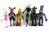 Freddy's Five Nights PVC Action figure 17cm Bonnie Foxy Freddy toys 5 Fazbear Bear Doll baby toys with retail package for Chr284g