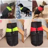 Autunno Inverno Gilet caldo per cani Abbigliamento Gilet per cani Cappotti con guinzagli Anelli accessori Vestiti