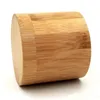 Natural Bamboo Box Relógio de pulso Jóias suporte de madeira Box Men relógio de pulso Coleção jóias caixa de exibição armazenamento caso