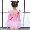 Dziewczyny Koronki Koronki Baletu Dancewear Kostium Chidren's Balet Tutu Spódnica Dzieci Party Leotards Dress Dress Girls Baby Ballet Dancewear Costume