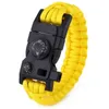 Bussola Chiave Termometro 15In1 Bracciale Di Sopravvivenza Multifunzione Militare Emergenza Campeggio Salvataggio EDC Bracciale Fuga Tattica W2282405