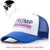 Donald Trump Chapeau d'élection pour homme femme Make America Great Again Casquette de baseball Casquette de baseball réglable Casquettes de sport Cadeau DBC VT0540