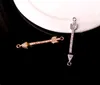 10Pcs CZ crystal Arrowhead Double Bails Charm,CZ zircon Micro pave Connector,Jewelry Finding DIY Bracelet necklace making CT147