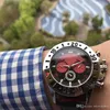 Orologi da uomo delle migliori marche orologi sportivi di lusso cinturino in pelle meccanico automatico quadrante 43mm orologi di moda per uomo Festa del papà Regali di Natale montre de luxe