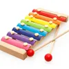 Main en bois frapper Piano jouet enfants Instruments de musique enfant Xylophone développement en bois jouets éducatifs pour la petite enfance gratuit TNT