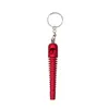 Colorido Mini Key Ring Finger tubo portátil Fumar Design Inovador Fishbone Pipe Thread alta qualidade Tobacco Tool Holder bolo quente