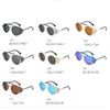 Retro Punk Steam Round Sunglasses Men And Women Hipster Personality Metal Mesh Hip Hop Sun Glasses 8 Colors