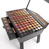 New Miss Rose Professional Makeup 180 Colors Matte Shimmer Palette Powder Blush Eyebrow Contouring Beauty Kit Box WSH99