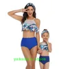 genitore figlio swiwear costume da bagno bikini vestito diviso bambini donne ragazze bambini sexy yakuda flessibile elegante stampa leopardata set di costumi da bagno