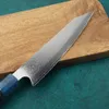 Chef's Knife 67 Layers Japanese Damascus Steel Damascus Chef Knife 8 Inch Damascus Kitchen Knife Solidified Wood HD