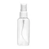 Flacons pulvérisateurs transparents en plastique de 60 ml (2,11 oz), flacons pulvérisateurs rechargeables à brume fine, atomiseurs cosmétiques de maquillage, petit récipient vide de flacon pulvérisateur